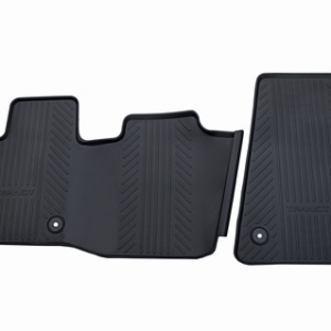 Tepih, spredaj gumiran, črn